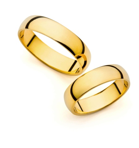 Delilah - snubní prsteny ze žlutého zlata