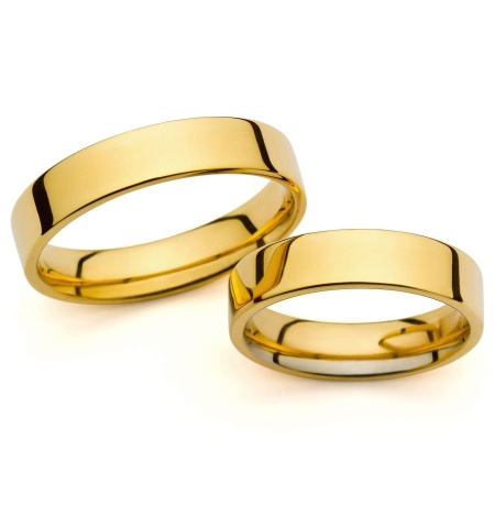 Queenie - snubní prsteny ze žlutého zlata