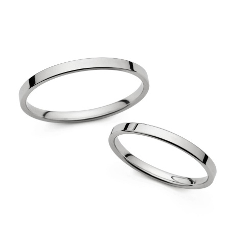 Julietta - snubní prsteny z bílého zlata