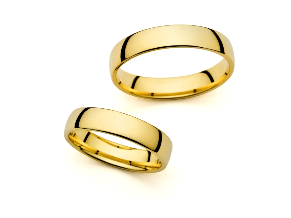 Zula - snubní prsteny ze žlutého zlata